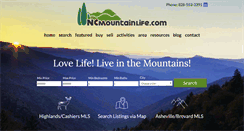 Desktop Screenshot of ncmountainlife.com
